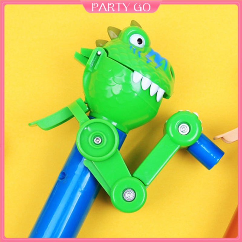 1 Đồ Chơi Khủng Long Ăn Kẹo Mút Vui Nhộn Cho Bé Màu Sắc