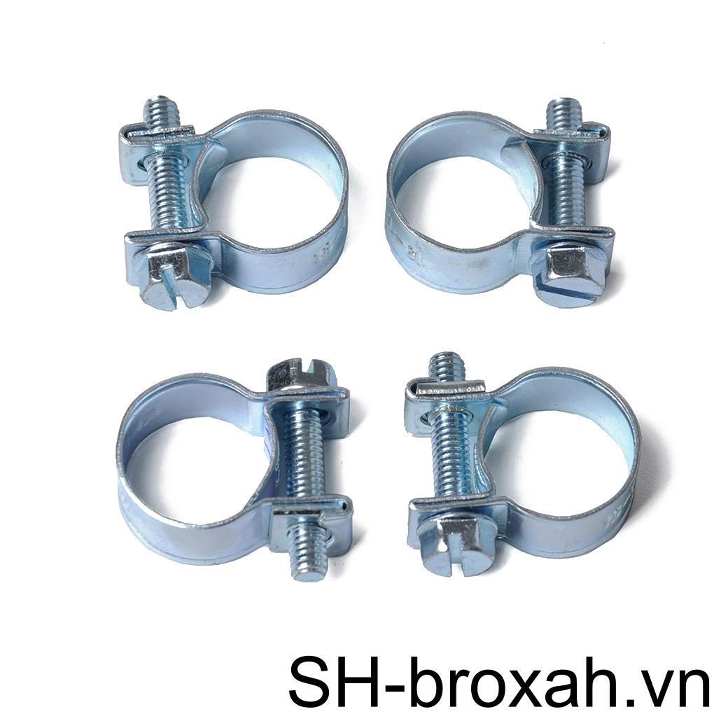 Bộ 10 Kẹp Ống Nhiên Liệu Bằng Thép Không Gỉ 304 15-17mm