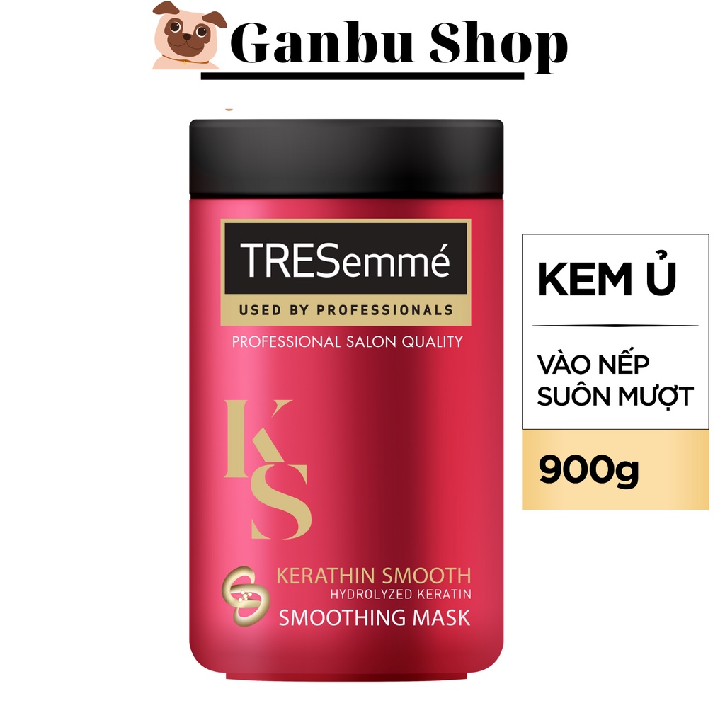 Kem Ủ Tóc TRESemmé 900g Dưỡng Tóc Vào Nếp, Bóng Mượt Keratin Smooth