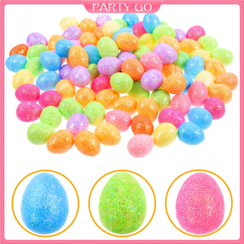 Set 100 Quả Trứng Thỏ Mềm Mại Làm Đồ Thủ Công DIY