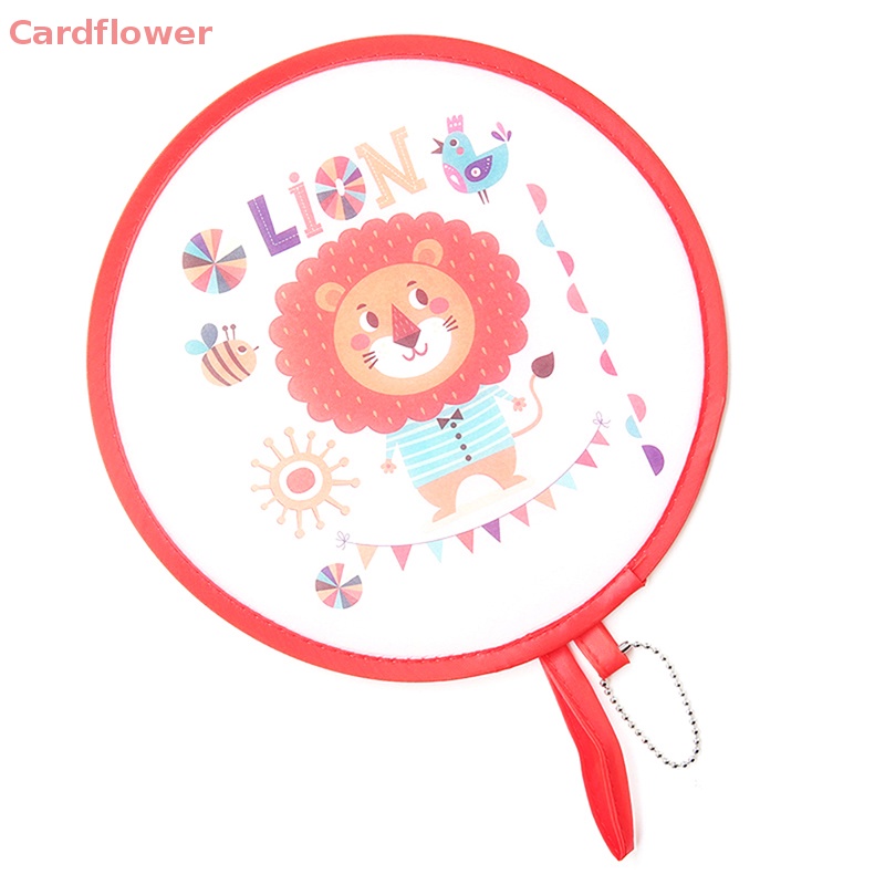 1 Quạt Xếp Cầm Tay Bằng Nylon Dùng Làm Quà Tặng Mùa Hè Mới