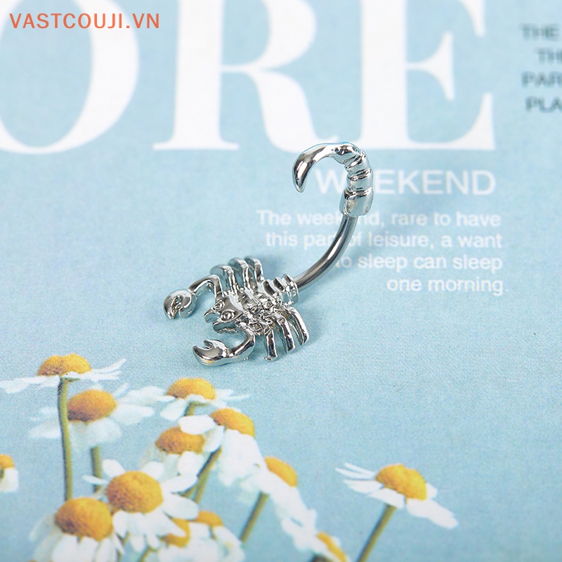 Khuyên Rốn Hình Bọ Cạp Đơn Giản Cá Tính
