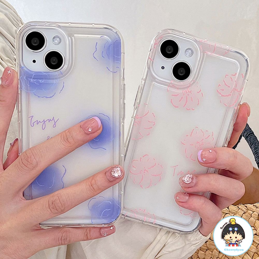 Ốp Điện Thoại TPU Mềm Có Túi Khí Chống Sốc In Chữ Tiếng Anh Cho IPhone 14 Pro Max 13 12 11 Pro Max XS XR 7 8 Plus