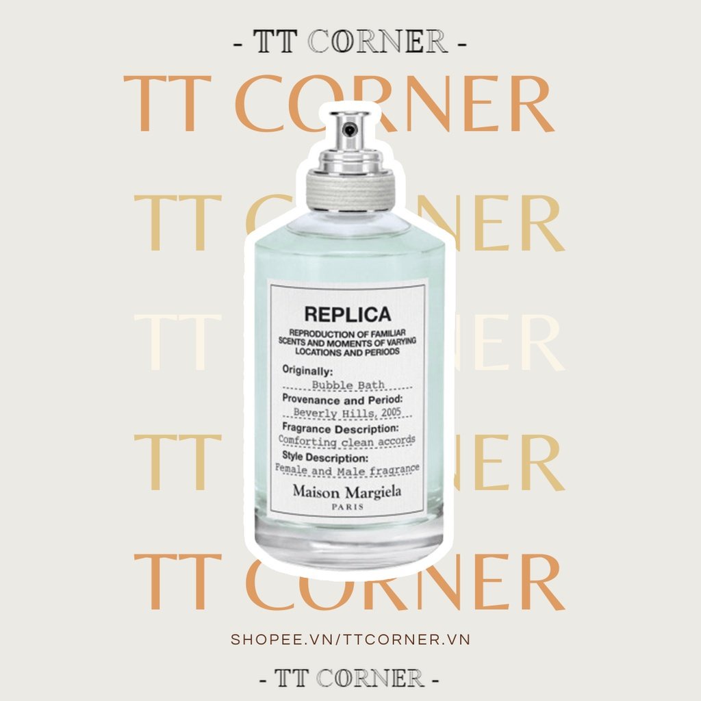 Nước hoa dùng thử Maison Margiela Replica Bubble Bath 5ml/10ml/20ml - 𝕋𝕋 ℂ𝕆ℝℕ𝔼ℝ -
