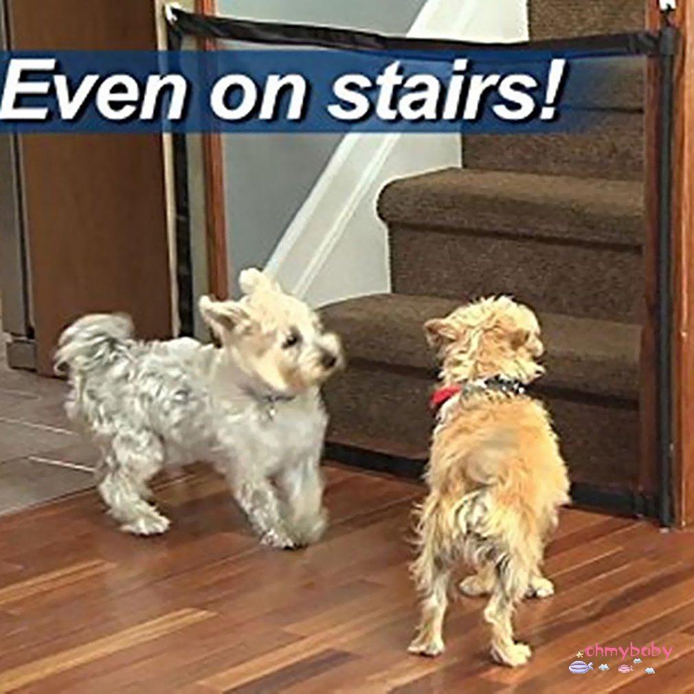 [Ready] Hàng Rào An Toàn Cho Thú Cưng Cửa Chó Mèo Bảo Vệ Sử Dụng Tại Nhà Có Thể Giặt Lưới Đồ [Z/1]