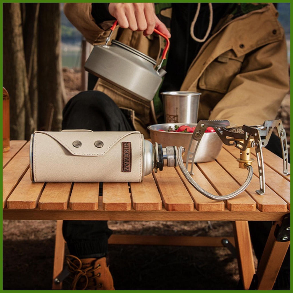 Túi Đựng Bình Propane Bằng Da PU Chống Thấm Nước Thông Dụng Có Thể Gập Lại