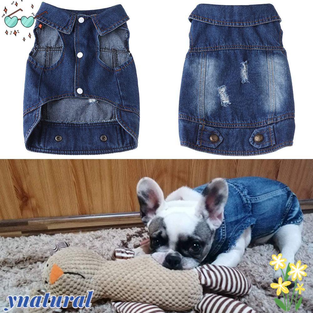 Áo Denim Cowboy Cho Thú Cưng - Size XS-2XL