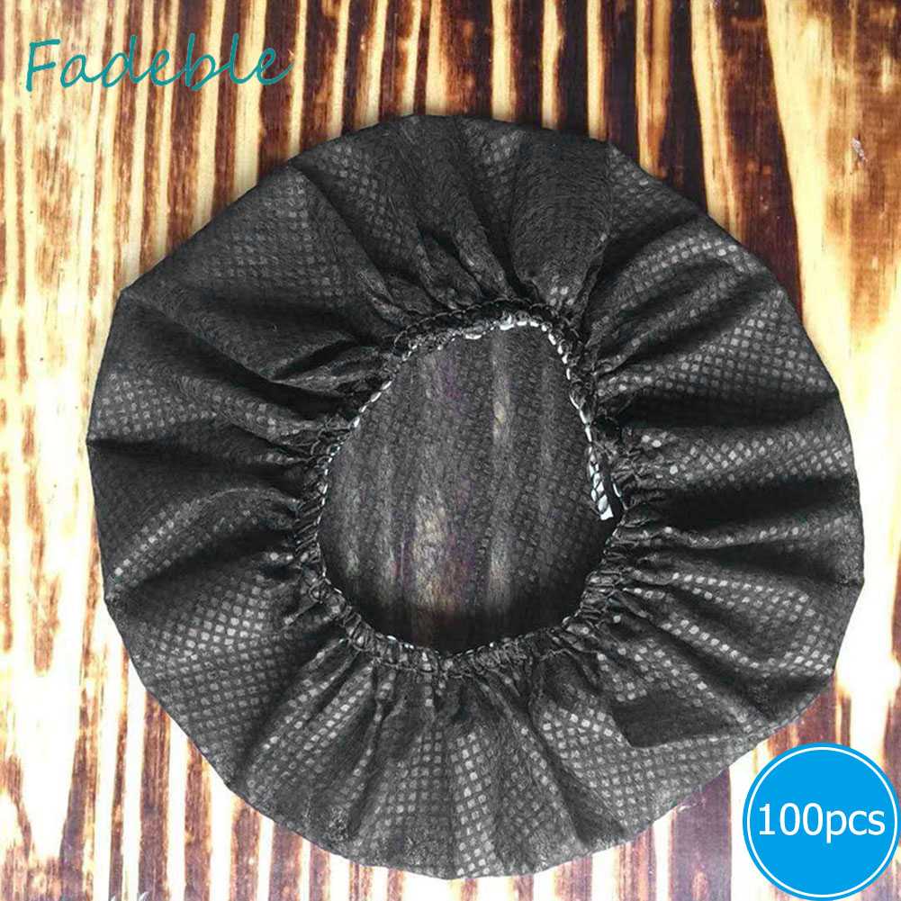 Set 100 Vỏ Bọc Tai Nghe Vệ Sinh Bằng Vải Không Dệt Co Giãn Dùng Một Lần