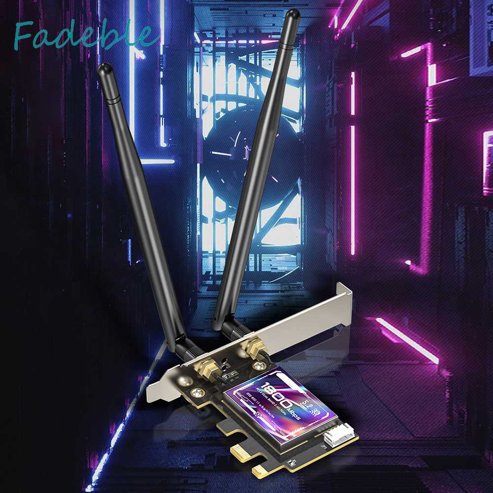 Bộ Chuyển Đổi WiFi 802.11N / G / B / A / AC / AX WIFI6 / Bluetooth 5.2 Cho Windows 10 / 11