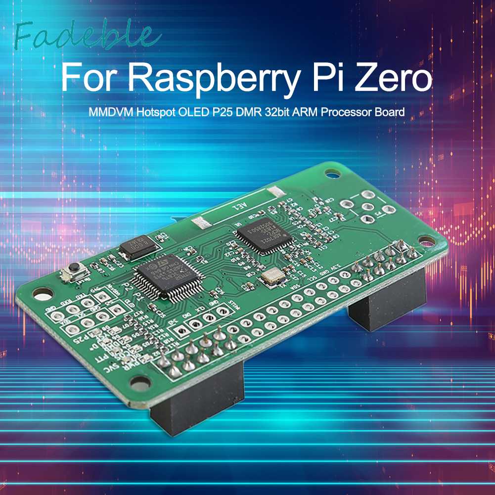 Bo Mạch Xử Lý MMDVM Hotspot P25 DMR 32bit Cho Raspberry Pi Zero