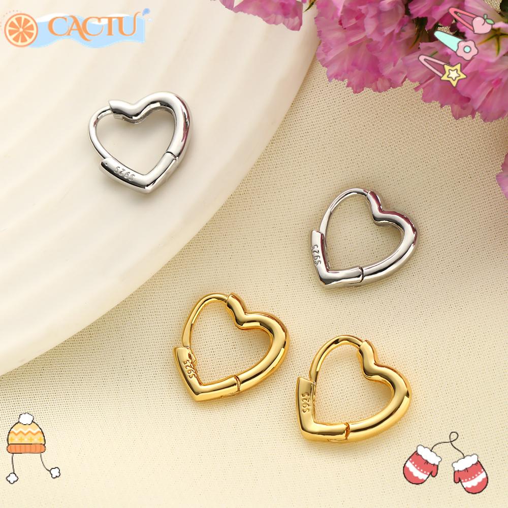 Trang Sức Đinh Tán S925 Hình Trái Tim Dành Cho Nữ