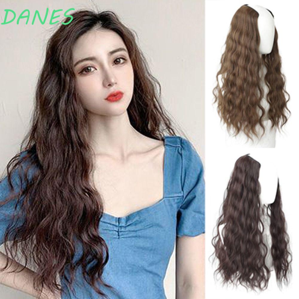 Tóc Giả Bằng Sợi Tổng Hợp Có Kẹp Cách Nhiệt Chất Lượng Cao
