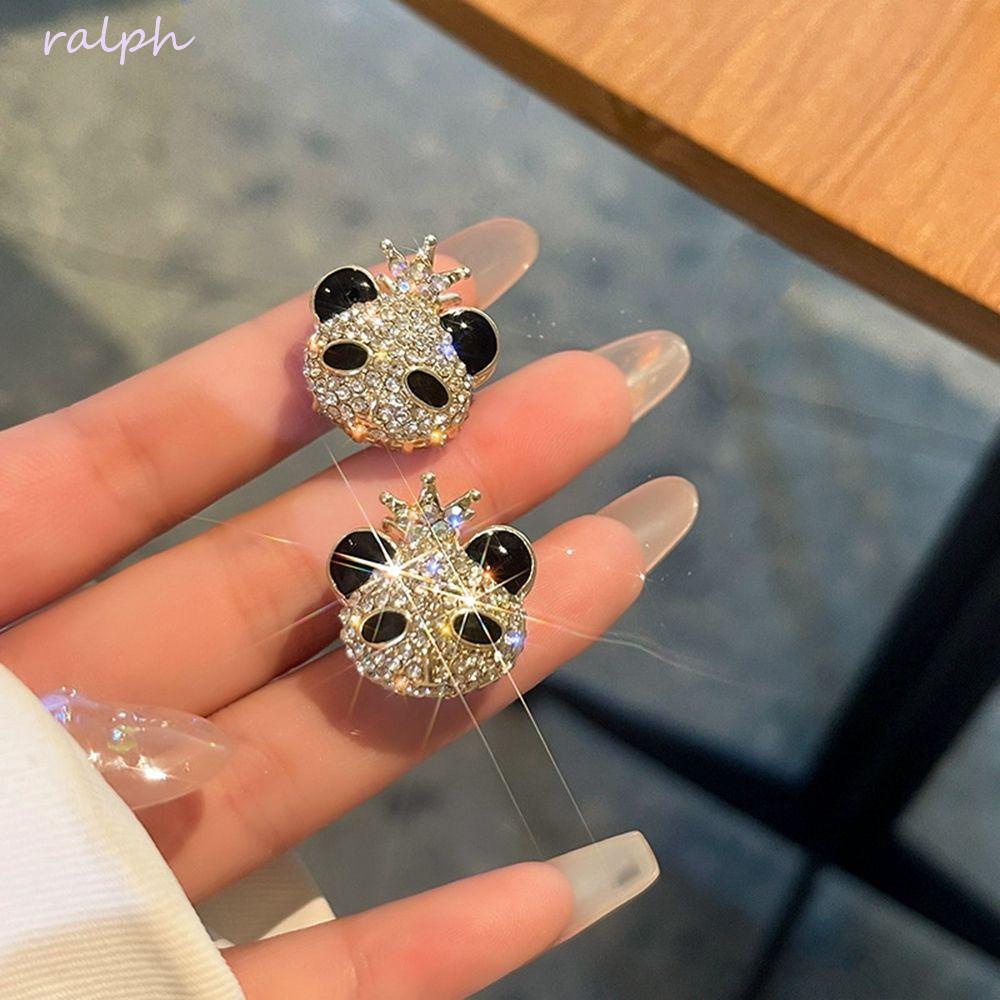 Băng Đô Cài Tóc Hình Gấu Trúc Dễ Thương Thời Trang Thu Đông Cho Bạn Gái