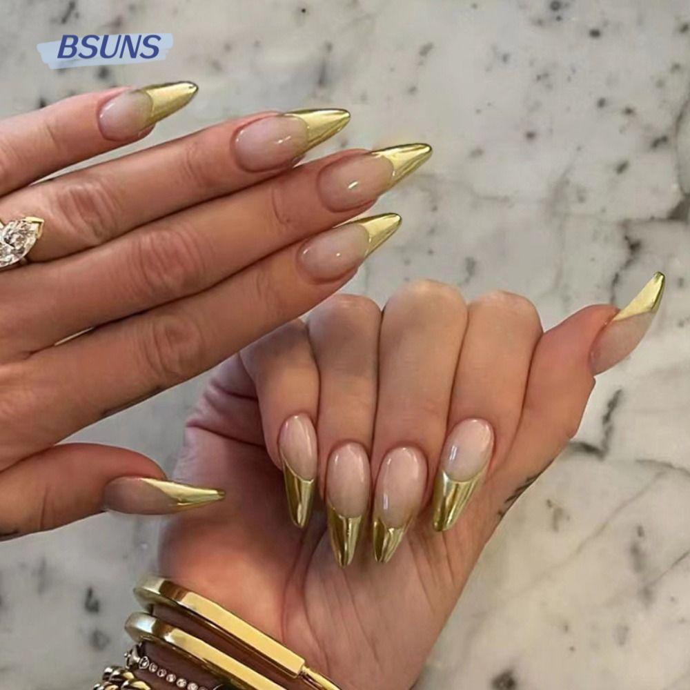 Set 24 Móng Tay Giả Che Phủ Toàn Diện Họa Tiết Trái Tim DIY