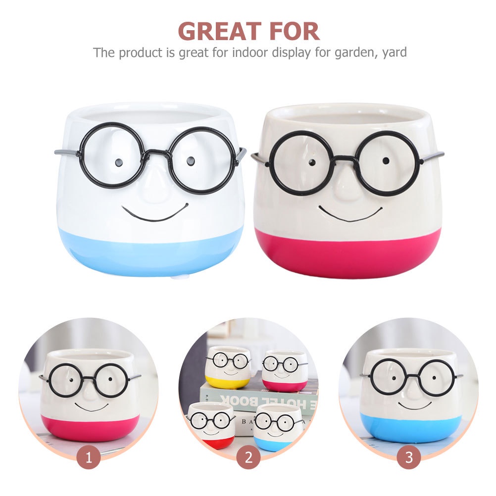 Set 2 Hộp Đựng Chậu Hoa Trang Trí Trong Nhà