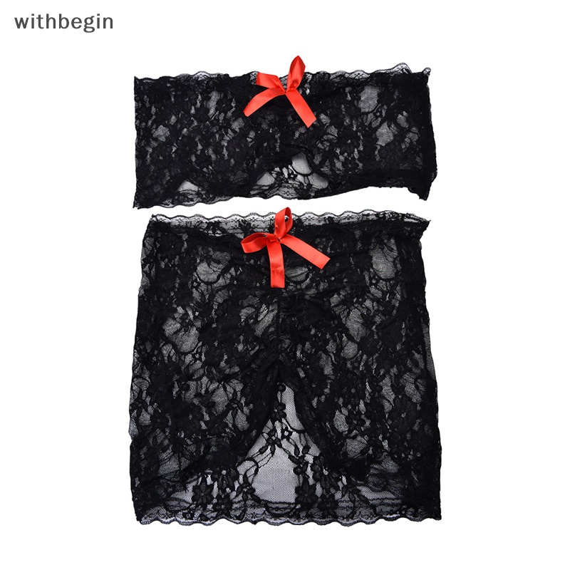 Đầm Ngủ Phối Ren Lọt Khe Phong Cách Babydoll Gợi Cảm Cho Nữ