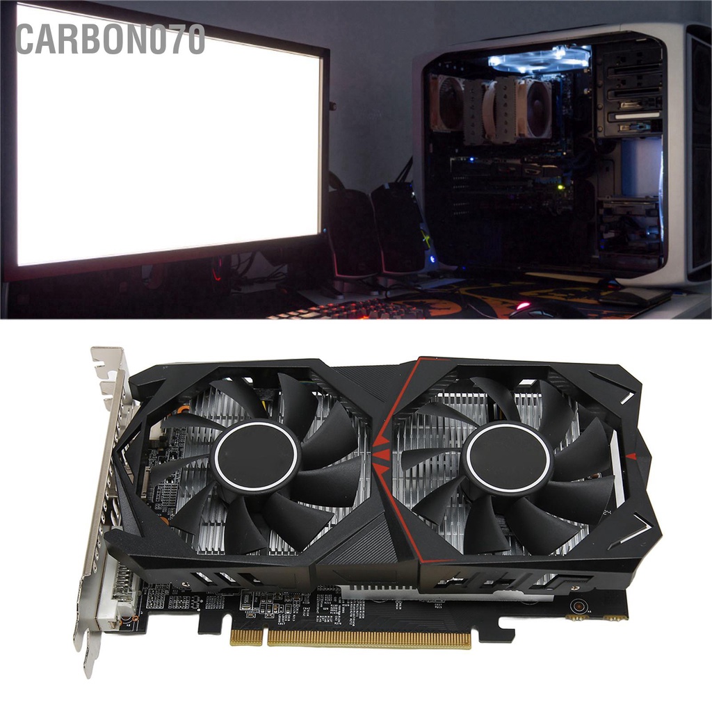 Carbon070 GTX960 4GB GDDR5 Card đồ họa 128bit HDCP Hỗ trợ Giao diện đa phương tiện DP DVI HD cho DirectX 12 GPU có quạt kép