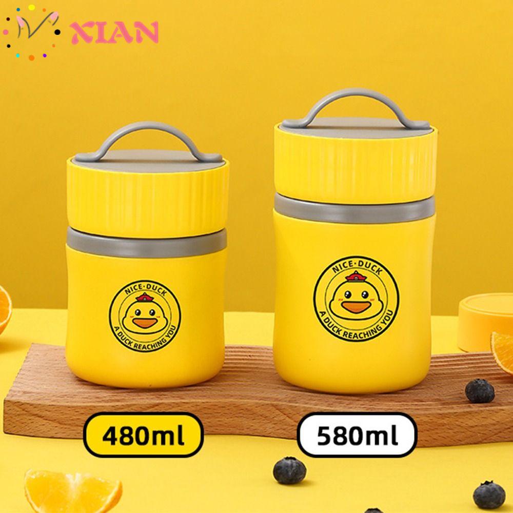 Hộp Đựng Cơm Trưa Hình Tròn Tiện Dụng Cho Học Sinh / Nhân Viên Văn Phòng