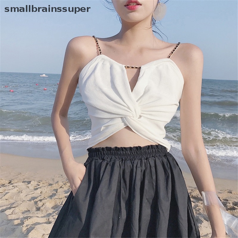 Áo Croptop Hở Lưng Phong Cách Retro Gợi Cảm Cho Nữ