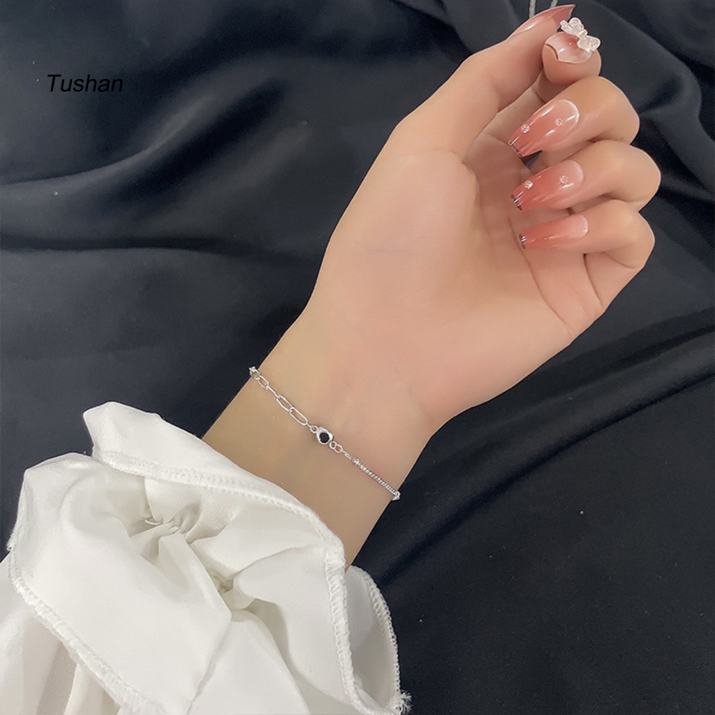 Vòng Đeo Tay Nối Dài Họa Tiết Hình Học Màu Sáng Tùy Chỉnh Thời Trang Cho Nữ