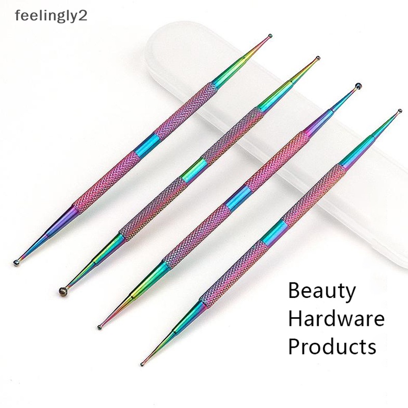 Set 4 Bút Vẽ Móng Nghệ Thuật Hai Đầu Chuyên Nghiệp