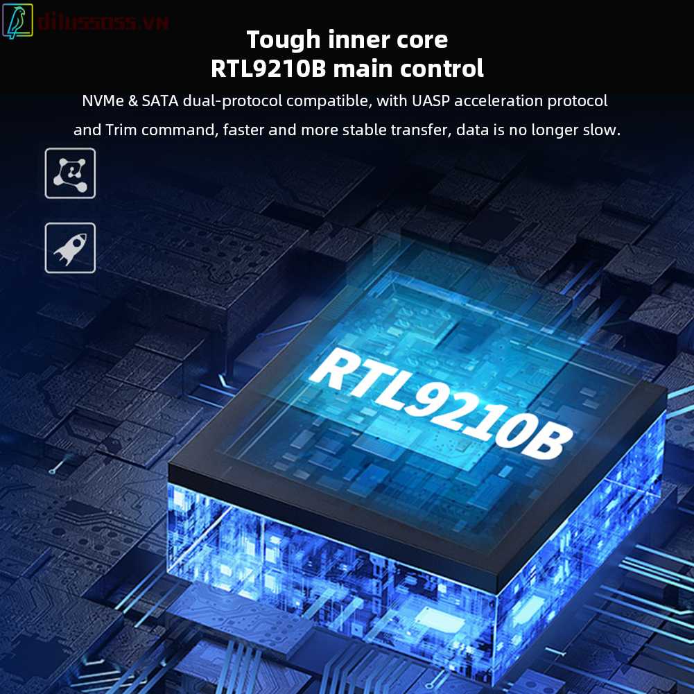 Bộ ChuyểN ĐổI M.2 NVMe SATA SSD Cho 2230 / 2242 / 2260 / 2280 SSD