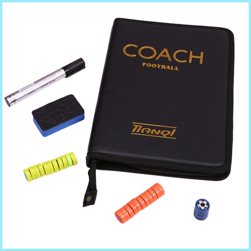 Bảng Huấn Luyện Viên Bóng Đá Từ Tính Hai Mặt Chống Thấm Nước Có Thể Gập Lại