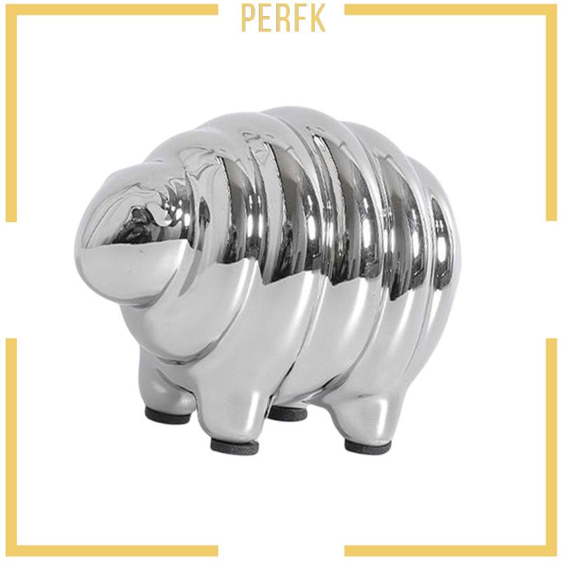 Đồ trang trí Chú Cừu Bằng Gốm Sứ Thiết Kế Hiện Đại Sáng Tạo