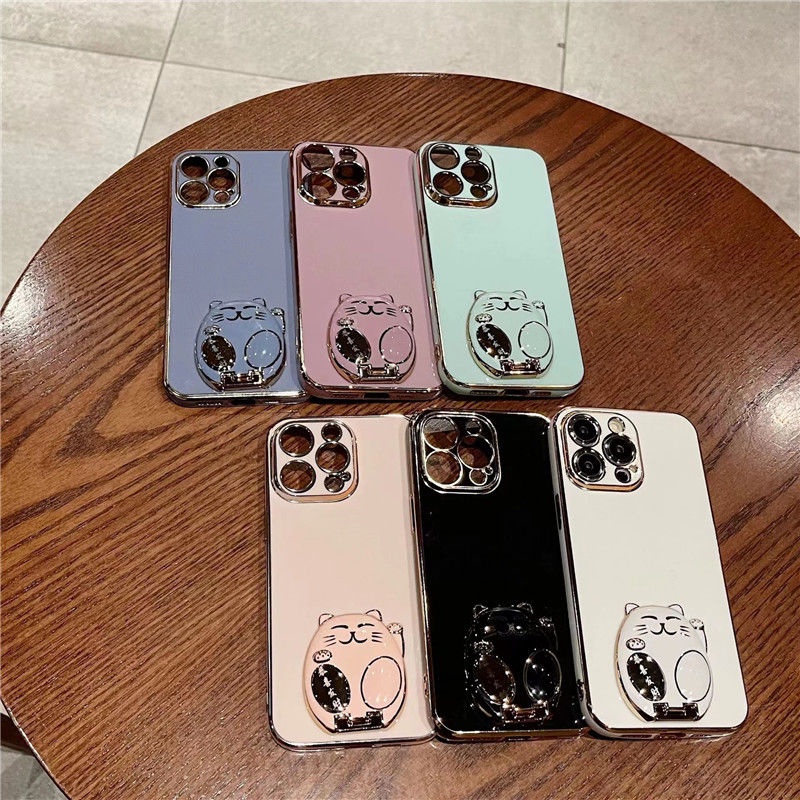 Ốp Lưng DẻO HìNh Con MèO Cho iPhone 14 Pro Max 14Plus 14MAX iPhone 13 Pro Max