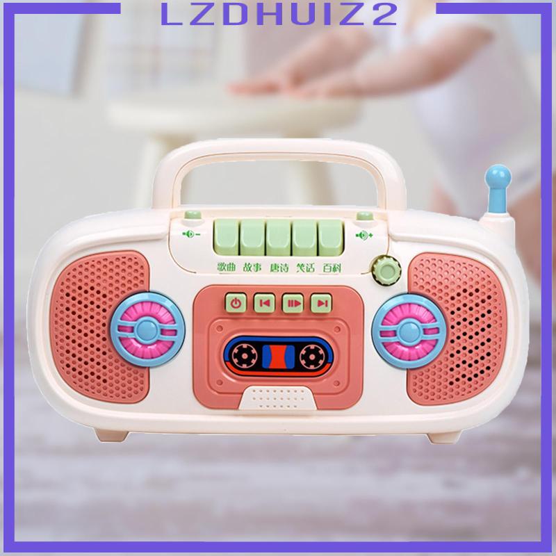 Radio Đồ Chơi Mini Phong Cách Retro Dùng Để Kể Chuyện Cho Bé