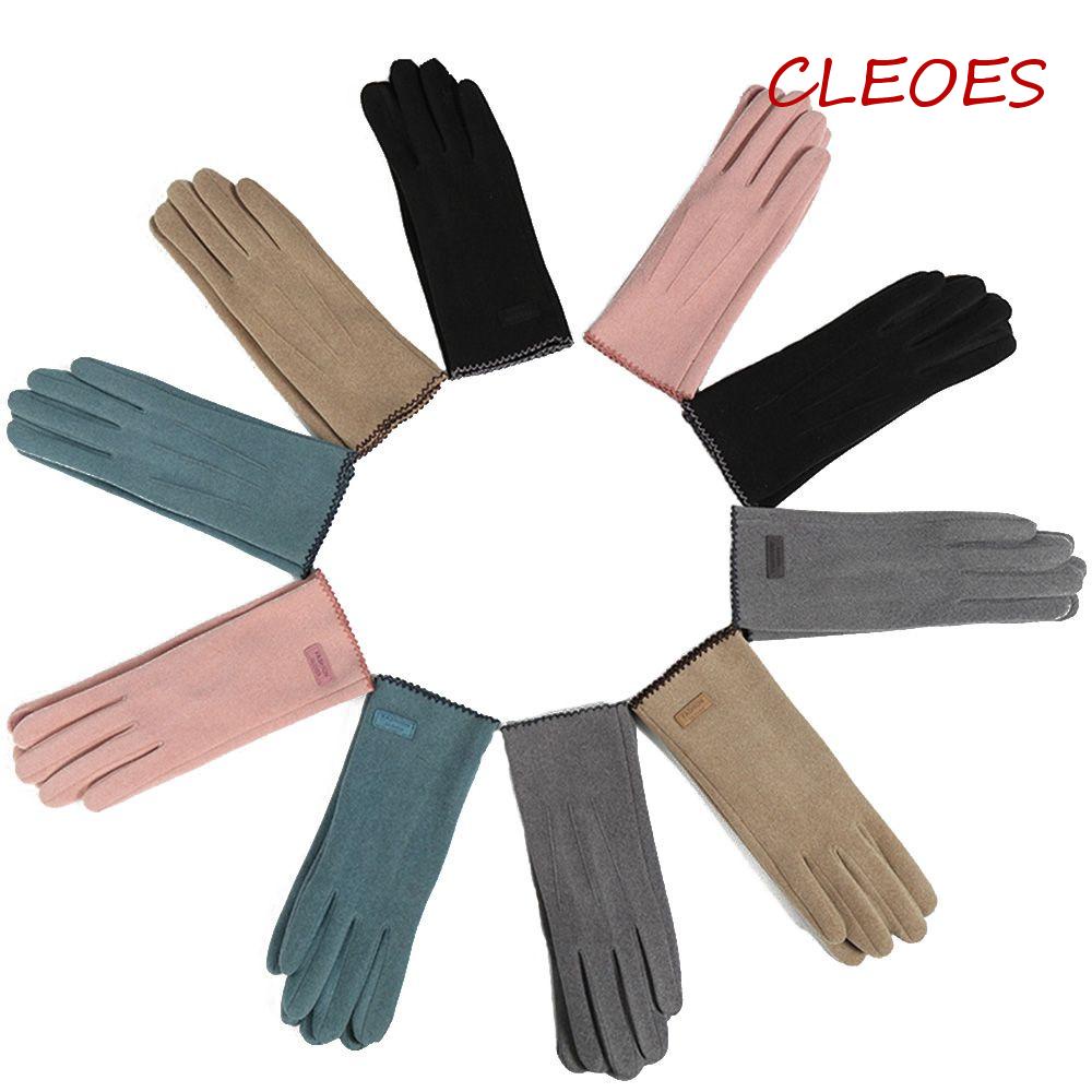 Găng Tay Giữ Nhiệt Mùa Đông Có Thể Chạm Màn Hình Cảm Ứng Phong Cách Hàn Quốc Cho Nữ