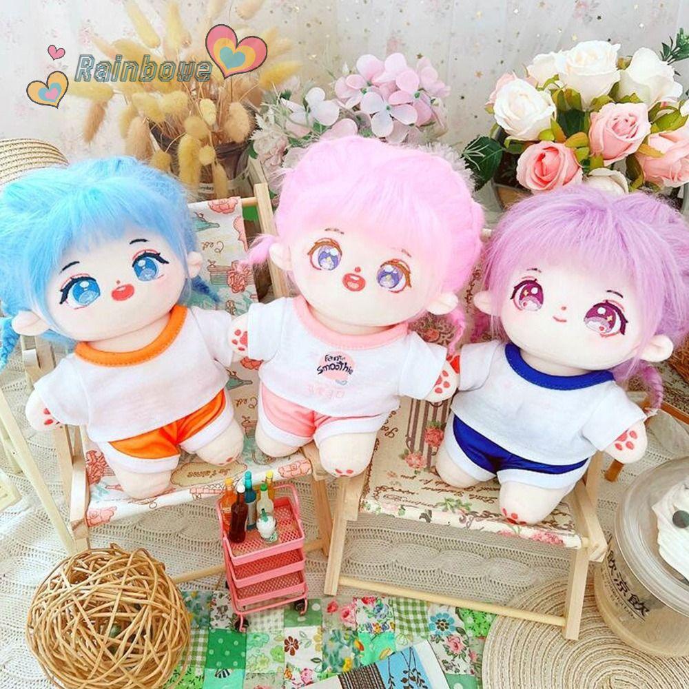 Bộ Trang Phục Màu Cầu Vồng Dành Cho Búp Bê 20cm