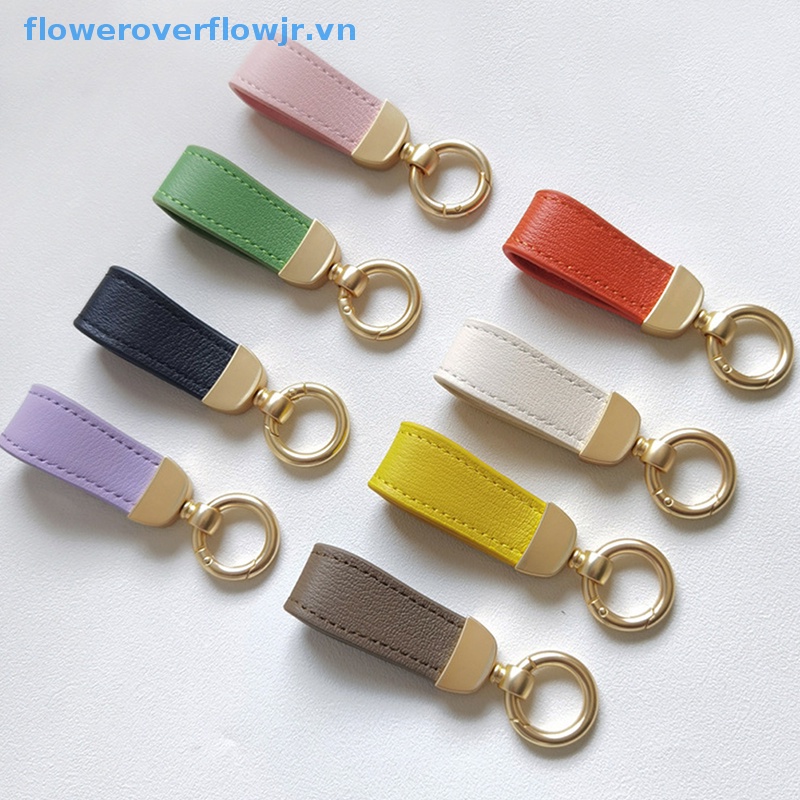 Fjr Móc Khóa Da Cừu Thật Phong Cách Pháp Tinh Tế Cho Nữ