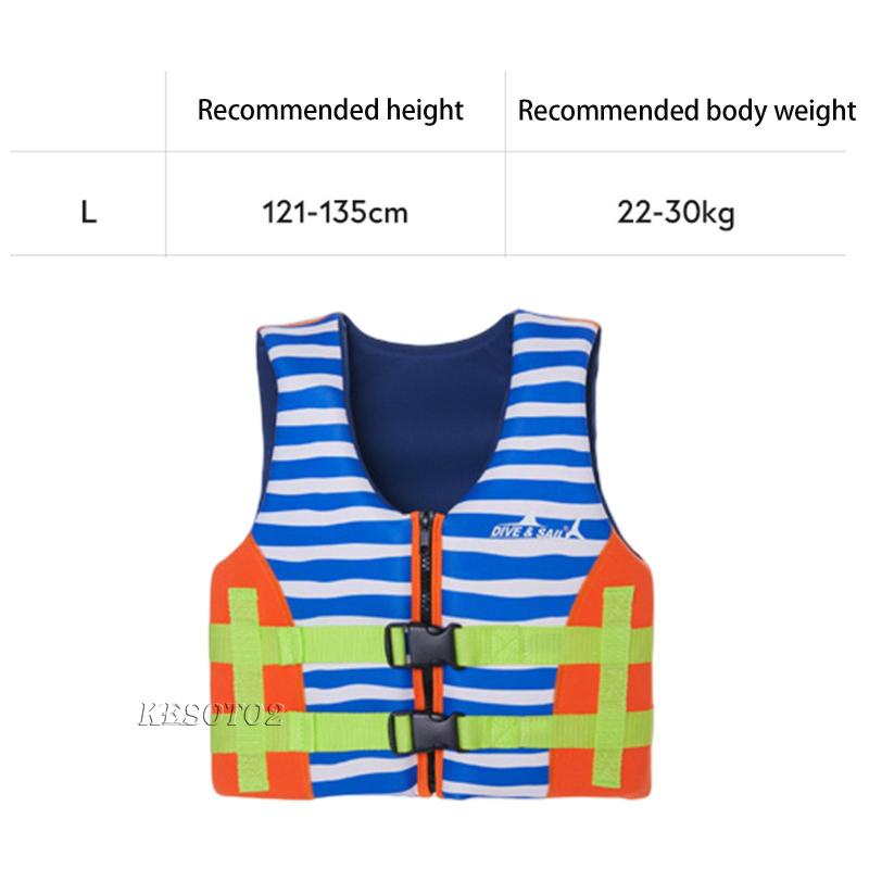 [Kesoto2] Áo Khoác Bơi Lội / Chèo Thuyền Kayak / Lướt Sóng Cho Trẻ Em [K