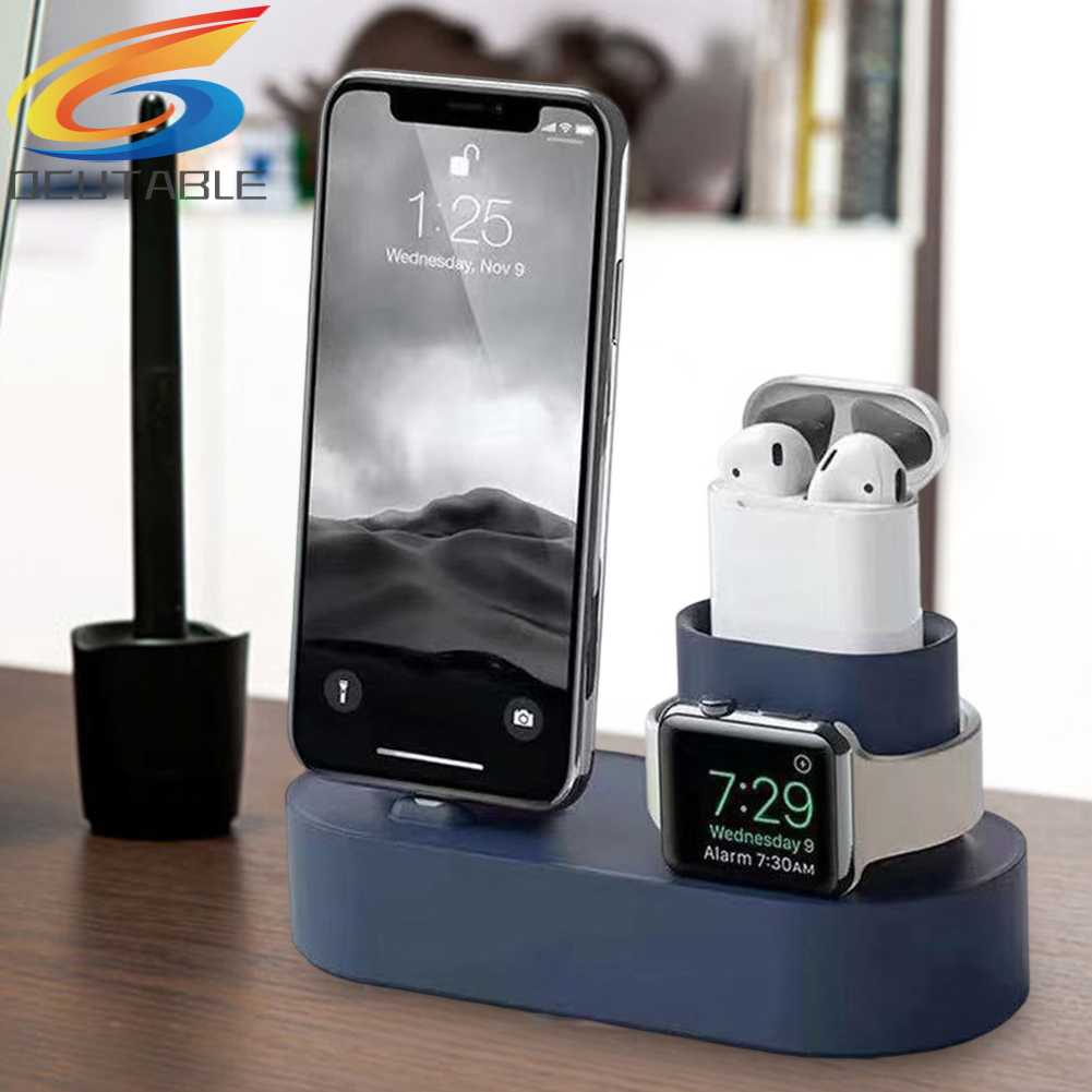 Đế Sạc Đa Năng 3 Trong 1 Cho Appie Watch lphone Airpods