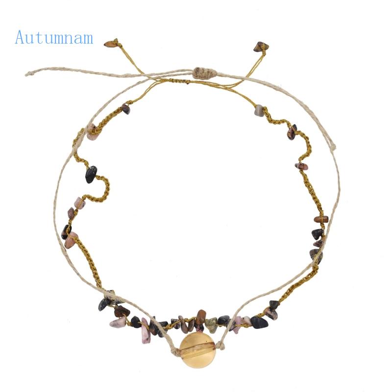 Vòng cổ Hai Lớp Đính Đá Pha Lê Thời Trang