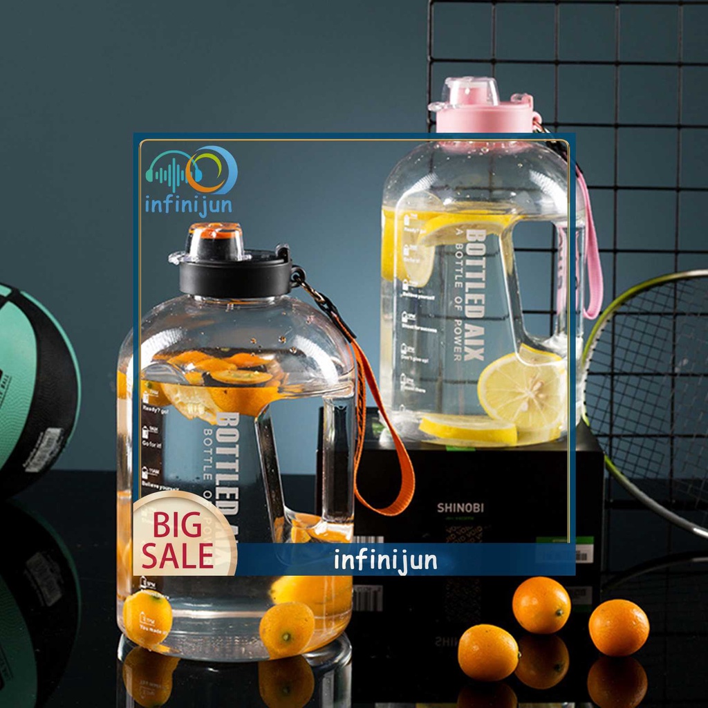 Bình Nước Dung Tích Lớn Màu Sắc Gradient Độc Đáo