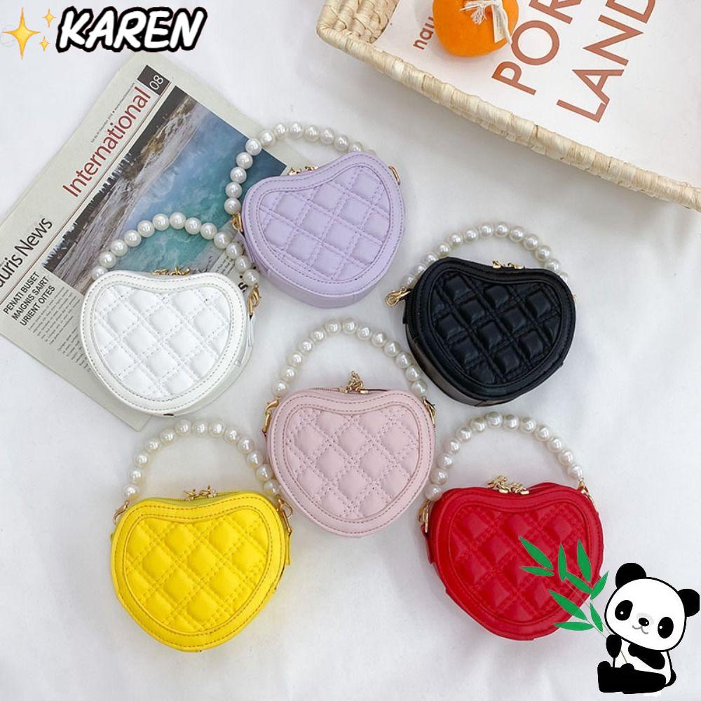 Túi Đeo Chéo Hình Trái Tim Xinh Xắn Cho Nữ