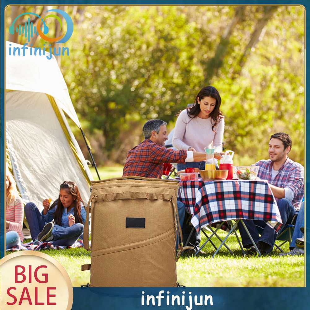 Túi Đựng Rác Chống Thấm Nước Có Thể Gấp Gọn Tiện Dụng Khi Đi Cắm Trại