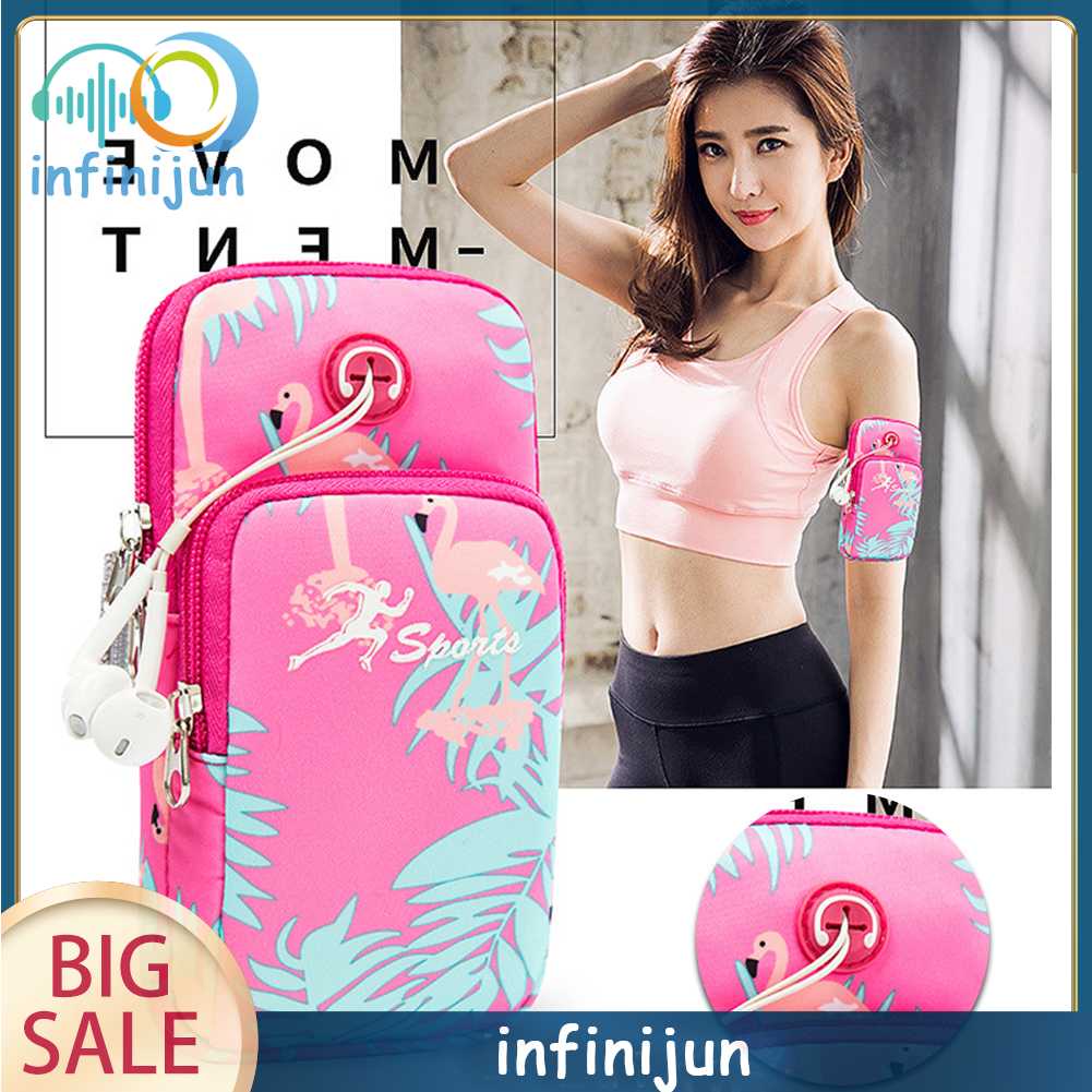 Túi Đựng Điện Thoại Đeo Cánh Tay Chống Thấm Nước Kích Thước 5.5 Inch Tiện Dụng Khi Chạy