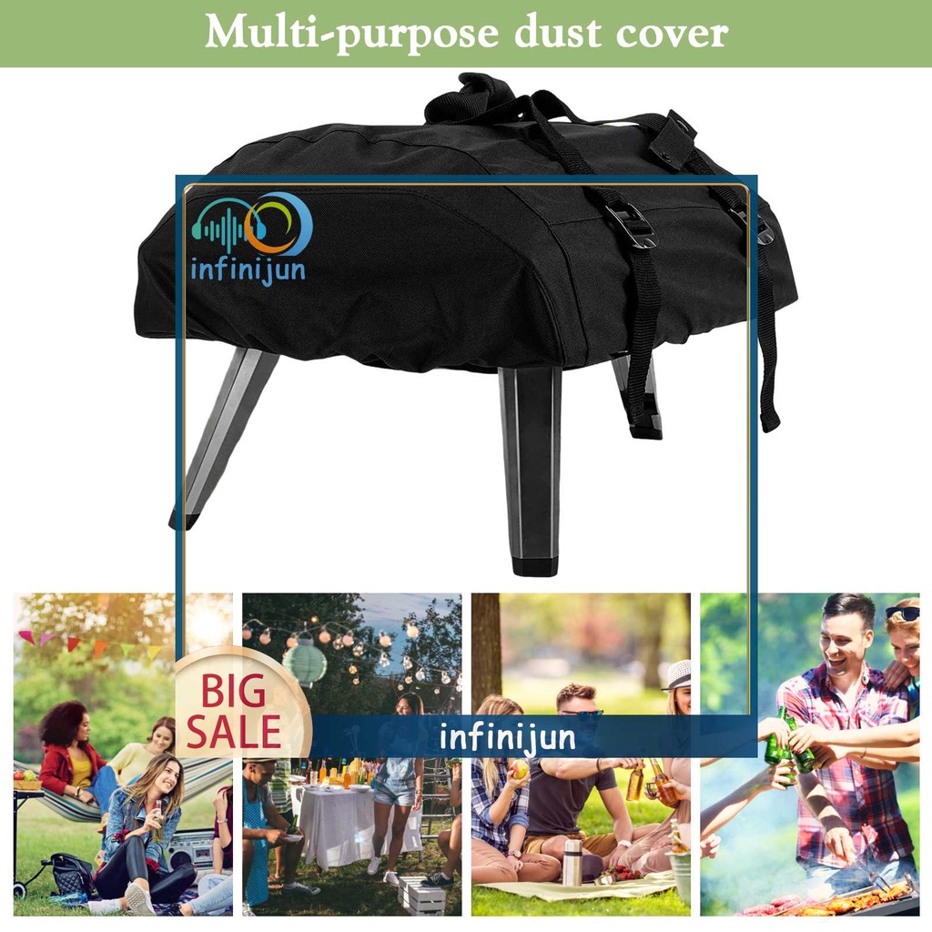 Vỏ Bọc Lò Nướng BBQ Chống Nước Bằng Vải Oxford KODA12 210D