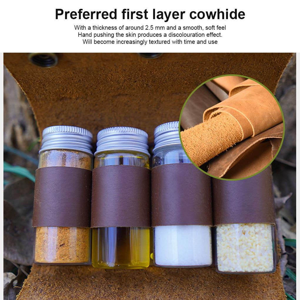 Set 4 Lọ Thủy Tinh Đựng Gia Vị Tiện Lợi Cho Nhà Bếp