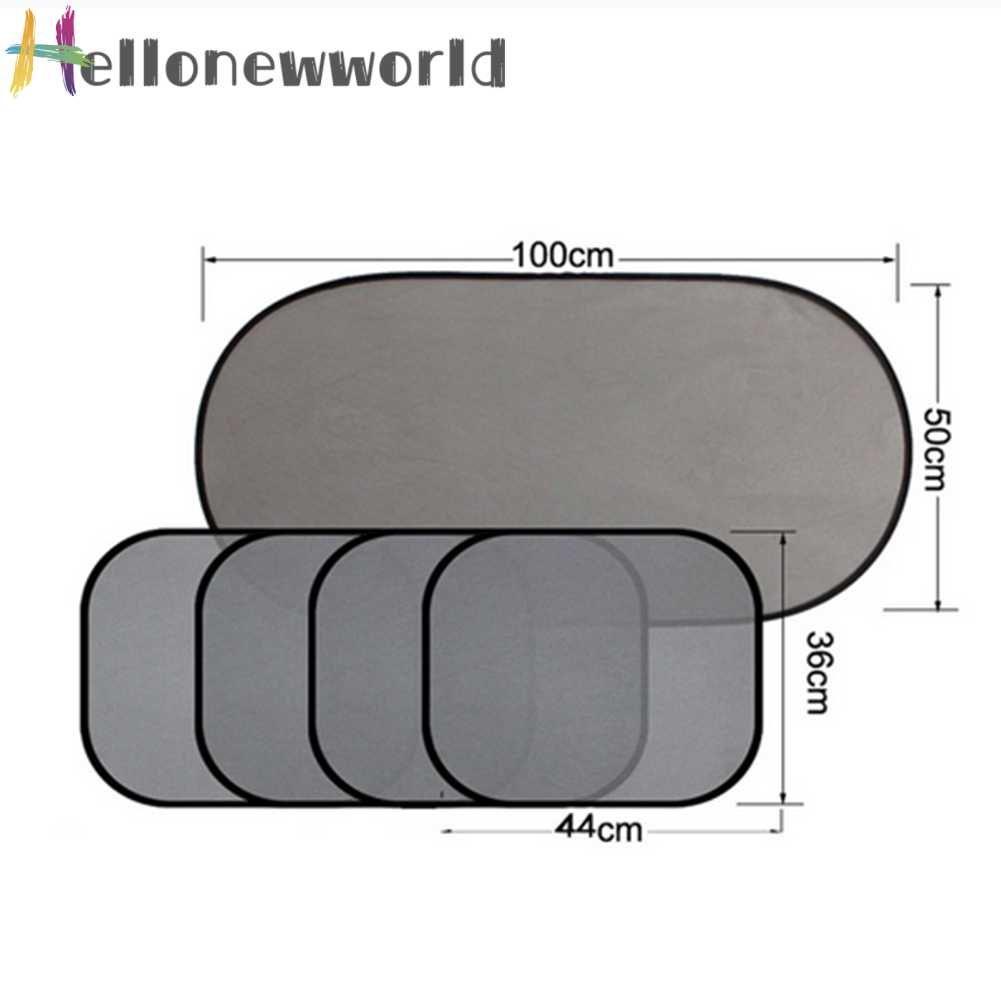 Bộ 5 Tấm Che Nắng 3D Cho Cửa Sổ Xe Hơi