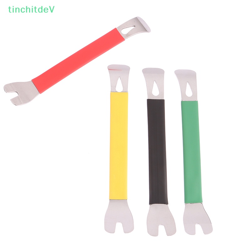 1 Dụng Cụ Tháo Gỡ Viền Xe Hơi Hai Đầu Bằng Thép Không Gỉ Bền Bỉ