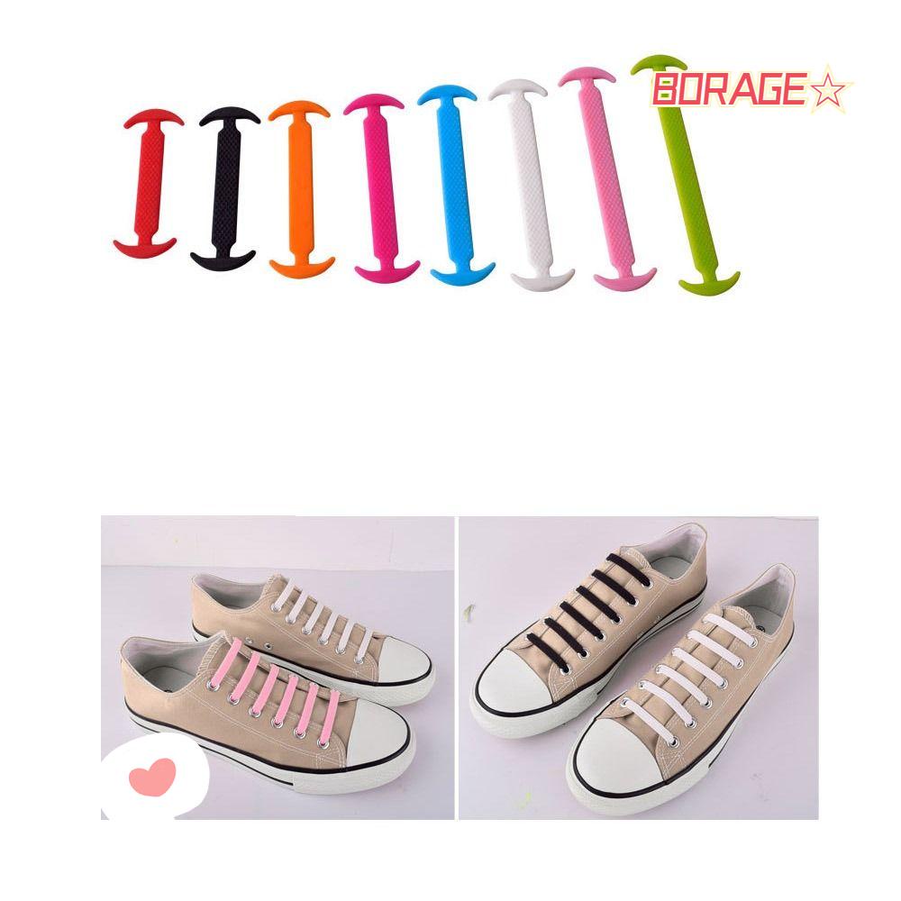 Dây Giày Co Giãn Không Cần Buộc Dành Cho Nam Nữ