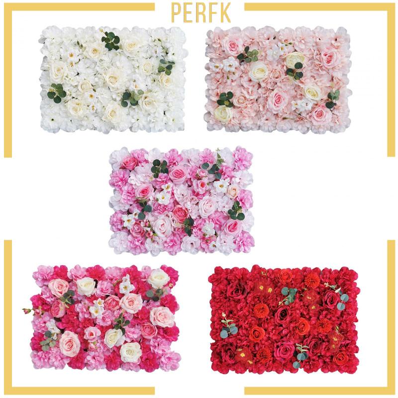 Phông Nền Hoa Giả Dùng Trang Trí Tiệc Cưới / Sân Khấu