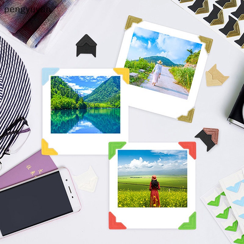 Set 120 Tờ / 5 Miếng Dán Giấy Kraft Dùng Trang Trí Khung Ảnh DIY