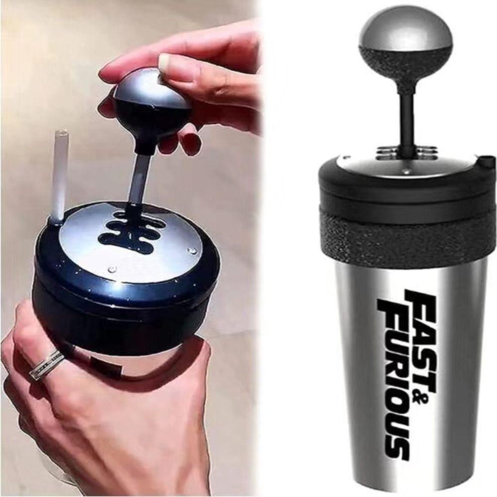 Bình Nước PISTA for Fast and Furious Kèm Ống Hút Tiện Dụng