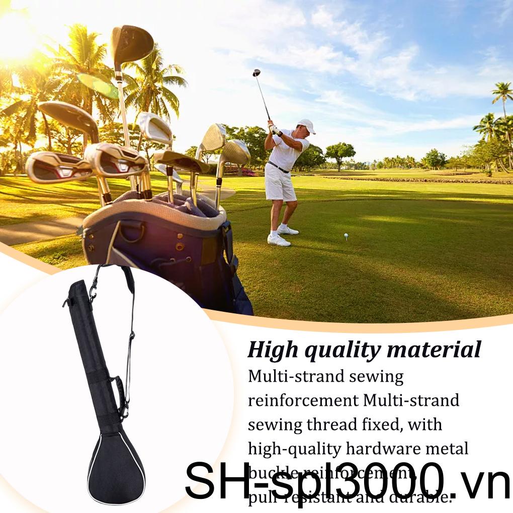 Túi Đựng Gậy Đánh Golf Mềm Mại Sức Chứa Lớn Có Khóa Kéo Có Thể Tháo Rời Chắc Chắn