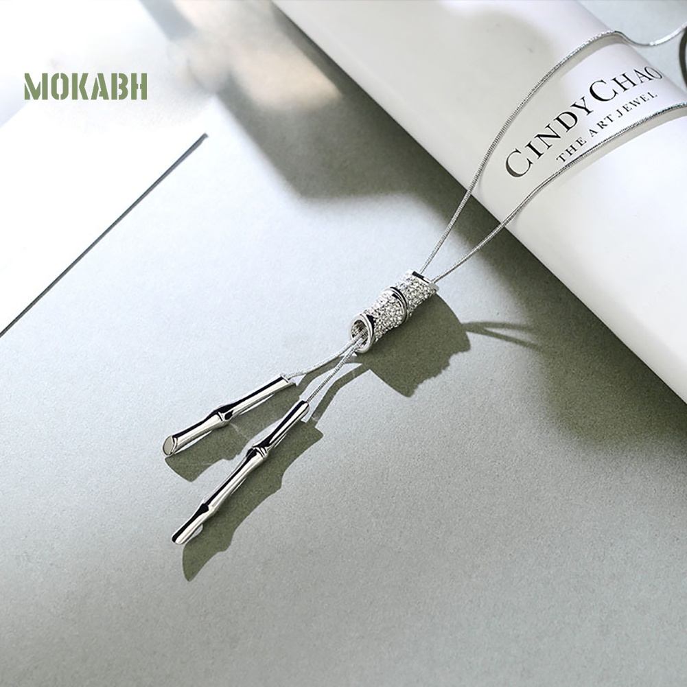 Vòng Cổ Dây Tua Rua Thắt Nút Bằng Tre Có Thể Điều Chỉnh Cho Nữ